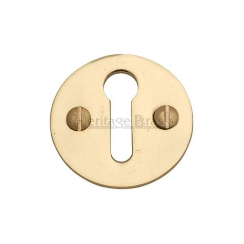 M.Marcus Heritage Brass V1010 Lever Key Escutcheon