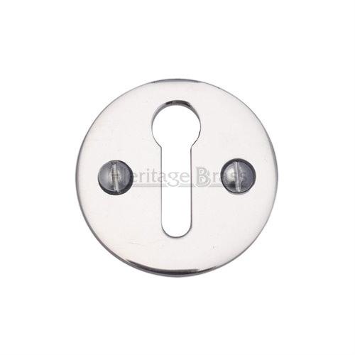 M.Marcus Heritage Brass V1010 Lever Key Escutcheon