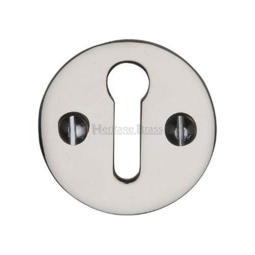 M.Marcus Heritage Brass V1010 Lever Key Escutcheon