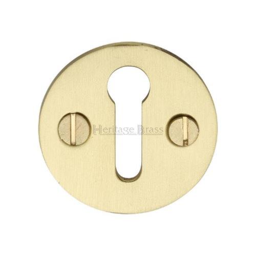 M.Marcus Heritage Brass V1010 Lever Key Escutcheon