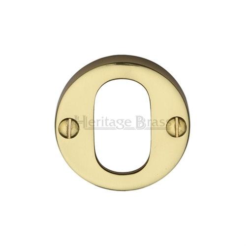 M.Marcus Heritage Brass V1013 Oval Profile Escutcheon