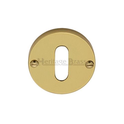 M.Marcus Heritage Brass V1014 Lever Key Escutcheon