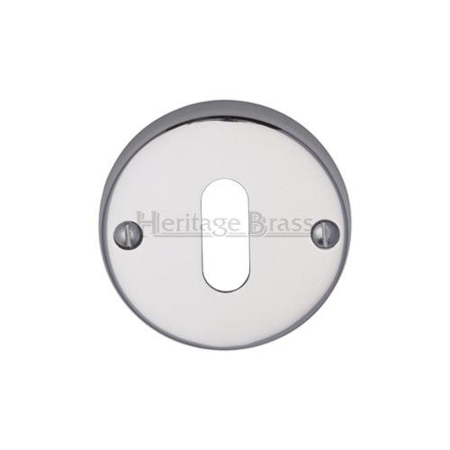 M.Marcus Heritage Brass V1014 Lever Key Escutcheon