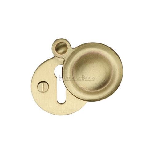 M.Marcus Heritage Brass V1020 Euro Profile Swing Cover Escutcheon