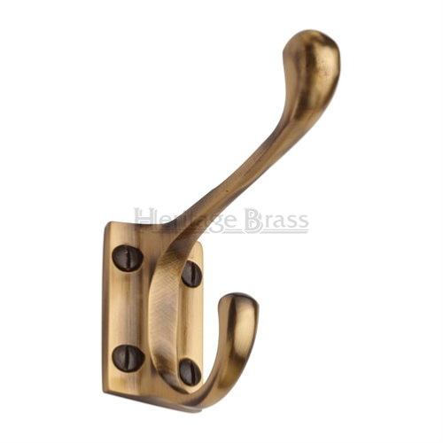 M.Marcus Heritage Brass V1056 Hat & Coat Hook