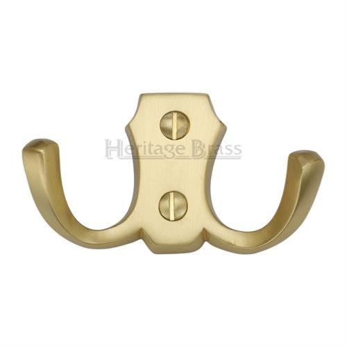 M.Marcus Heritage Brass V1062 Double Robe Hook