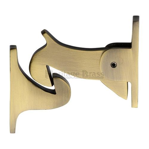 M.Marcus Heritage Brass V1074 Gravity Door Latch