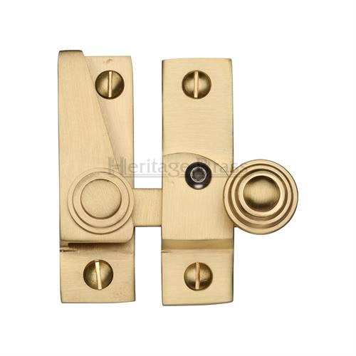 M.Marcus Heritage Brass V1104 Hook Plate Sash Fastener