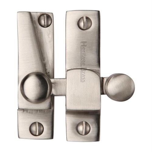 M.Marcus Heritage Brass V1105 Hook Plate Sash Fastener