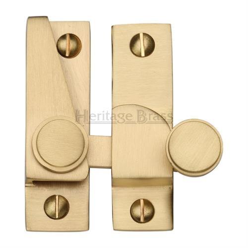 M.Marcus Heritage Brass V1106 Hook Plate Sash Fastener