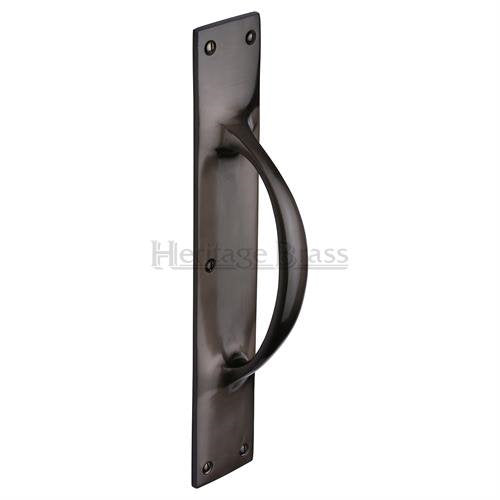 M.Marcus Heritage Brass V1155 Pull Handle on Plate