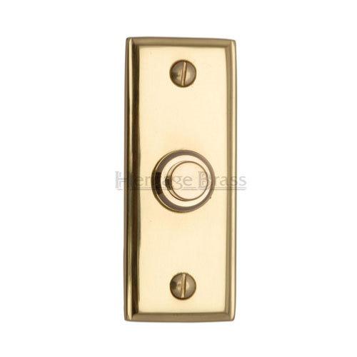 M.Marcus Heritage Brass V1180 Oblong Bell Push