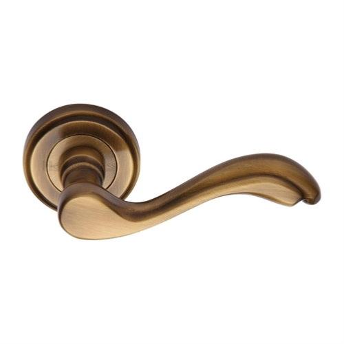 M.Marcus Heritage Brass Lisboa Lever Handle Set