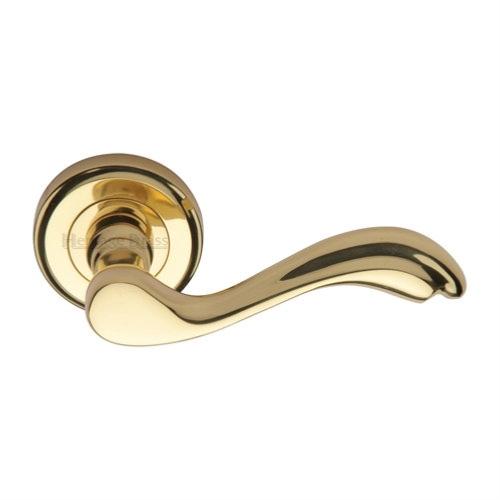 M.Marcus Heritage Brass Lisboa Lever Handle Set