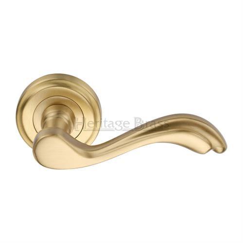 M.Marcus Heritage Brass Lisboa Lever Handle Set