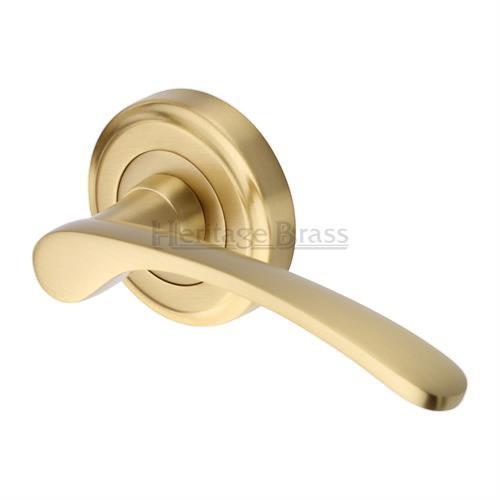 M.Marcus Heritage Brass Sophia Lever Handle Set