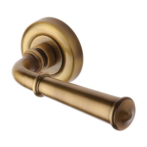 M.Marcus Heritage Brass Colonial Lever Handle Set