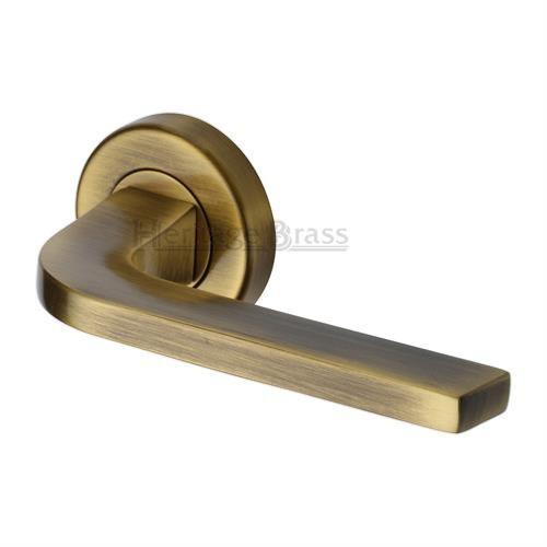 M.Marcus Heritage Brass Bellagio Lever Handle Set