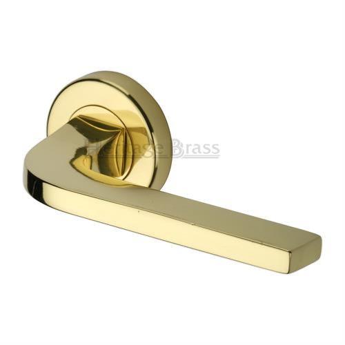 M.Marcus Heritage Brass Bellagio Lever Handle Set