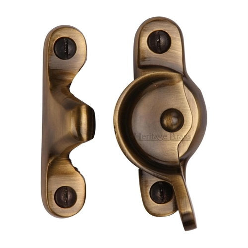 M.Marcus Heritage Brass V2060 Fitch Pattern Sash Fastener