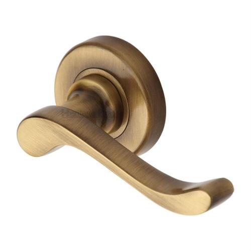 M.Marcus Heritage Brass Bedford Lever Handle Set