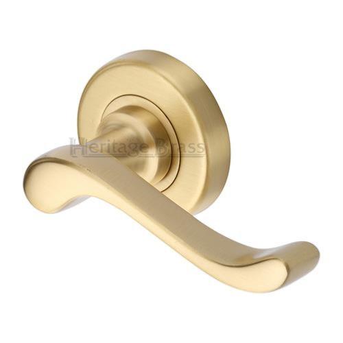 M.Marcus Heritage Brass Bedford Lever Handle Set