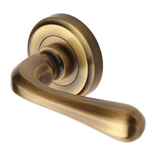 M.Marcus Heritage Brass Charlbury Lever Handle Set