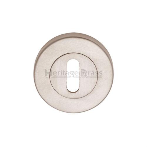 M.Marcus Heritage Brass V4000 Lever Key Escutcheon