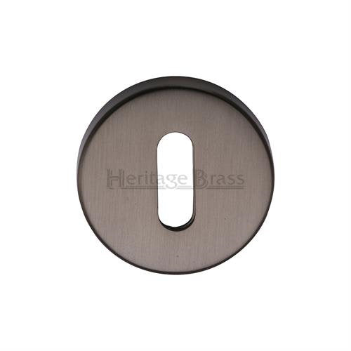 M.Marcus Heritage Brass V4007 Lever Key Escutcheon