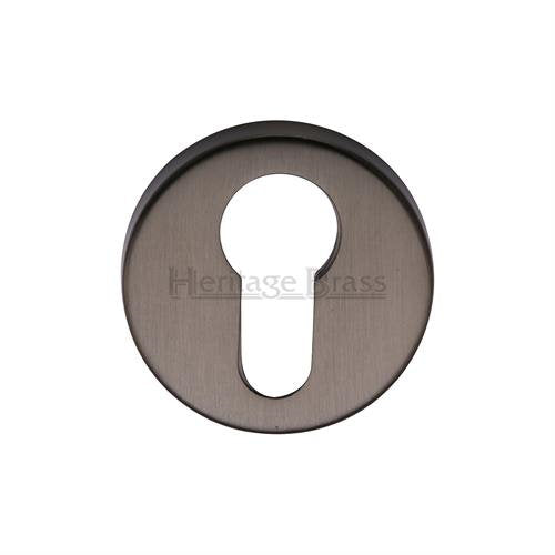 M.Marcus Heritage Brass V4008 Euro Profile Escutcheon