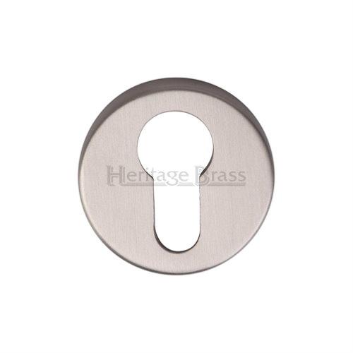 M.Marcus Heritage Brass V4008 Euro Profile Escutcheon