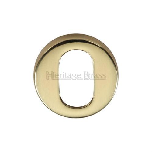 M.Marcus Heritage Brass V4009 Oval Profile Escutcheon