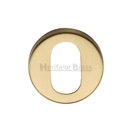 M.Marcus Heritage Brass V4009 Oval Profile Escutcheon