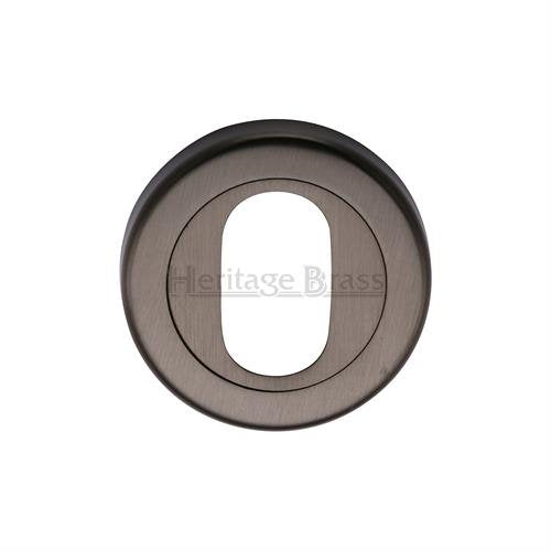 M.Marcus Heritage Brass V4010 Oval Profile Escutcheon