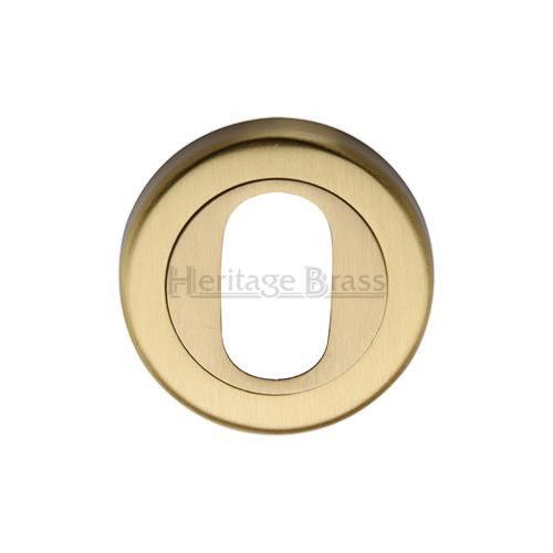 M.Marcus Heritage Brass V4010 Oval Profile Escutcheon