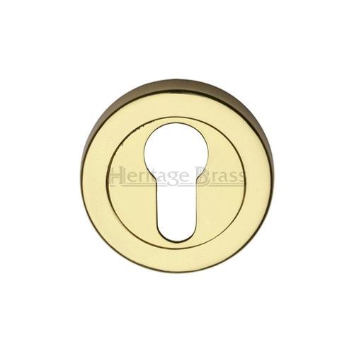 M.Marcus Heritage Brass V4020 Euro Profile Escutcheon