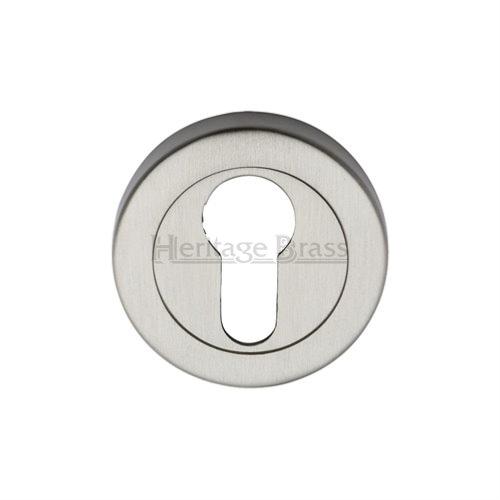 M.Marcus Heritage Brass V4020 Euro Profile Escutcheon