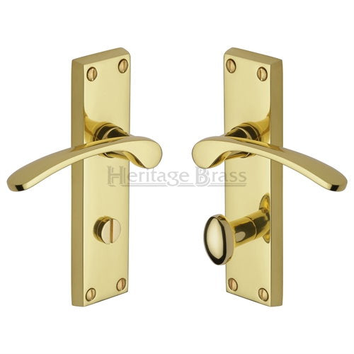 M.Marcus Heritage Brass Sophia Lever Handle on Plate