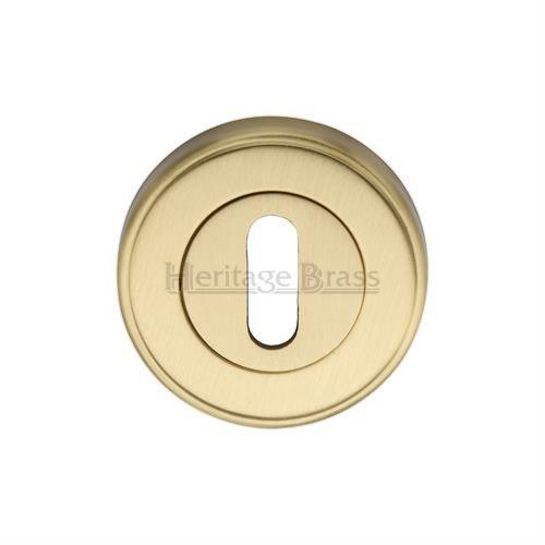 M.Marcus Heritage Brass V5000 Lever Key Escutcheon