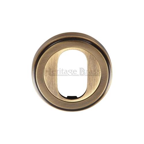 M.Marcus Heritage Brass V5010 Oval Profile Escutcheon