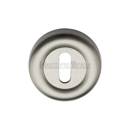 M.Marcus Heritage Brass V6722 Lever Key Escutcheon