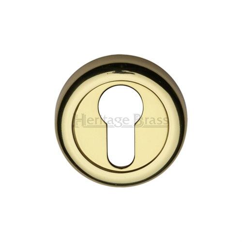 M.Marcus Heritage Brass V6724 Euro Profile Escutcheon