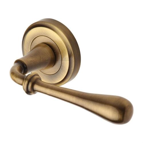 M.Marcus Heritage Brass Roma Lever Handle Set