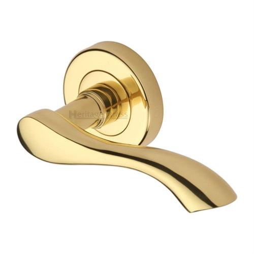 M.Marcus Heritage Brass Algarve Lever Handle Set