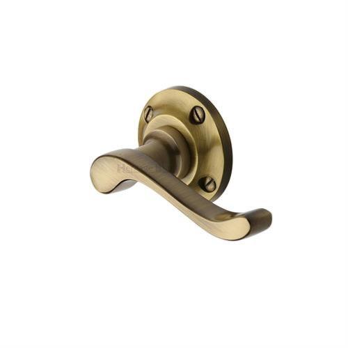 M.Marcus Heritage Brass Small Bedford Lever Handle Set