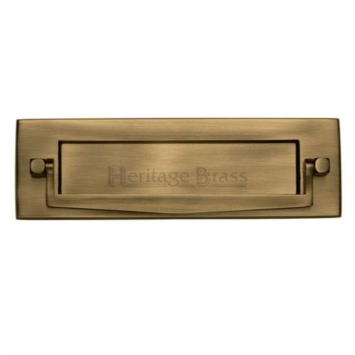 M.Marcus Heritage Brass V830 Postal Knocker Letter Plate