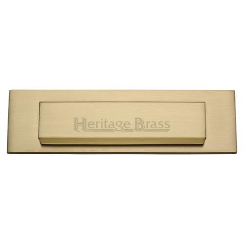 M.Marcus Heritage Brass V842 Gravity Flap Letter Plate