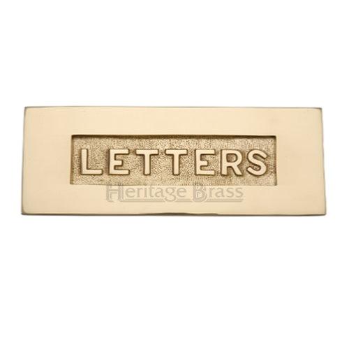 M.Marcus Heritage Brass V845 Embossed Letter Plate