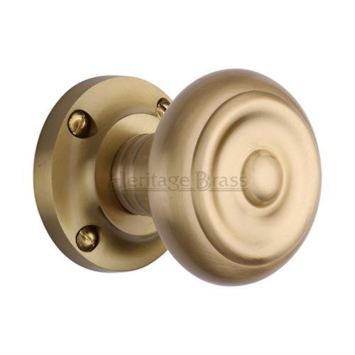 M.Marcus Heritage Brass Aylesbury Mortice Knob Set