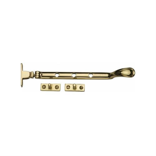 M.Marcus Heritage Brass V990 Spoon Casement Stay